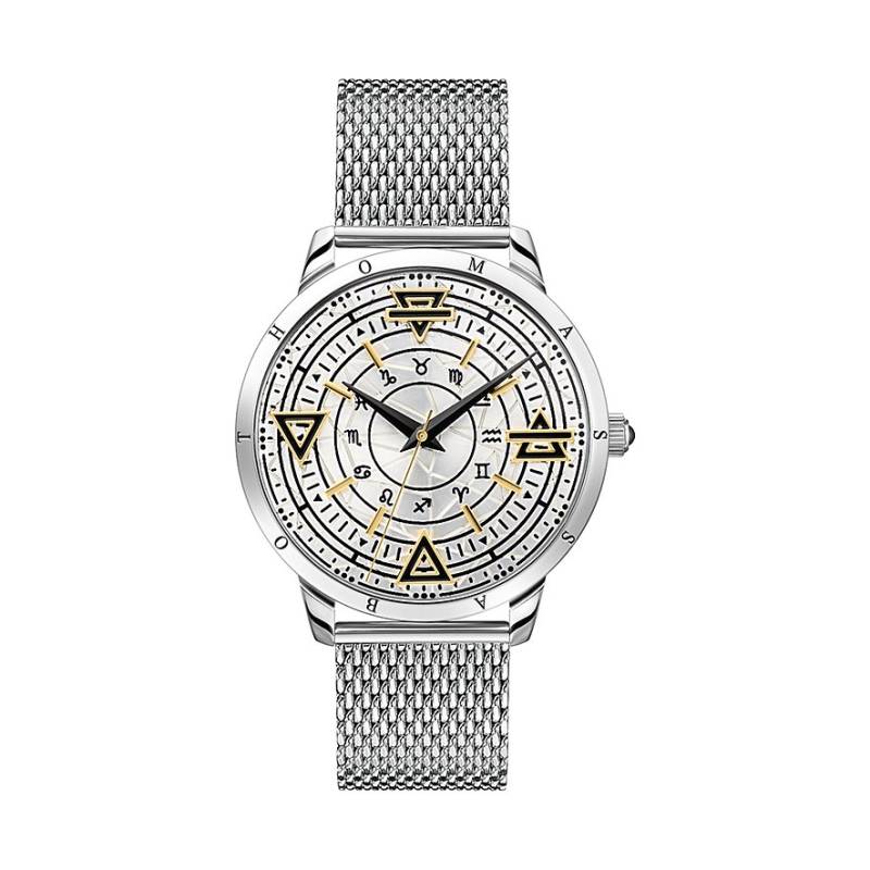 Thomas Sabo Damenuhr Rebel at heart WA0387-201-201-42 MM Edelstahl von Thomas Sabo