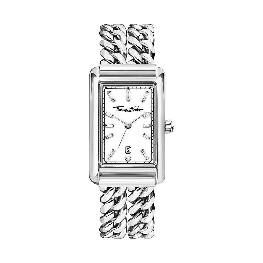 Thomas Sabo Damenuhr WA0428-201-201-22 MM Edelstahl von Thomas Sabo