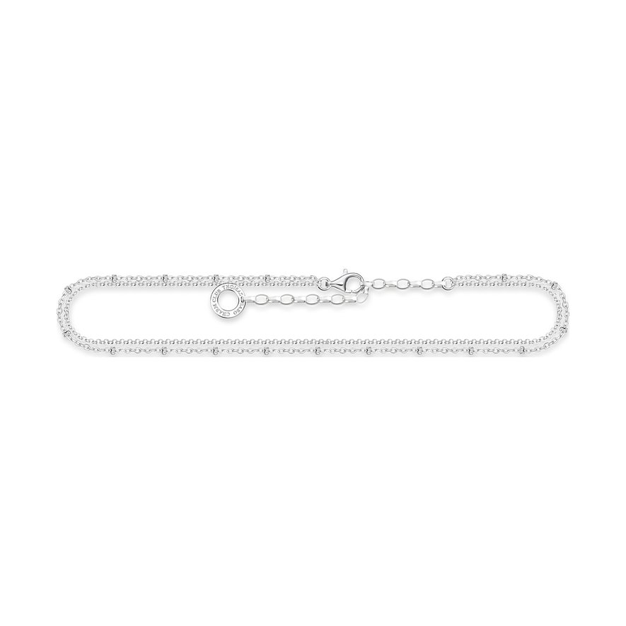 Thomas Sabo Fußkette Charming AK0030-001-21-L27V 925er Silber von Thomas Sabo