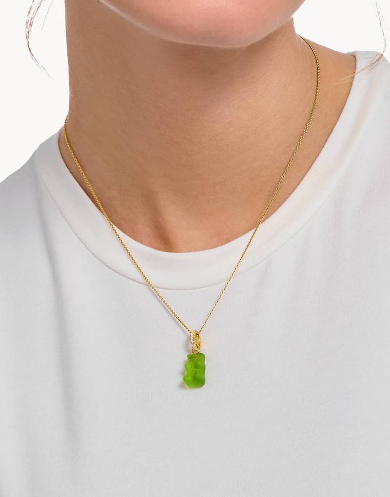 Thomas Sabo - Halskette aus 925er Sterlingsilber mit 18-karätiger Vergoldung in Gelbgold-Goldfarben von Thomas Sabo