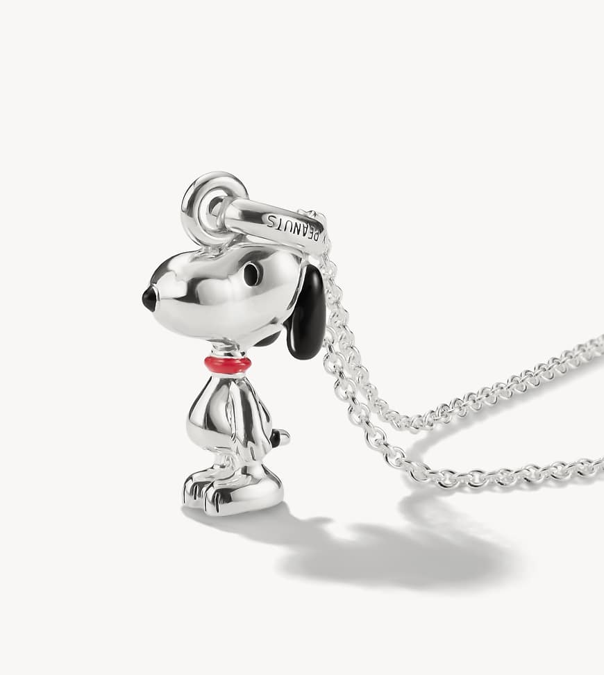 Thomas Sabo - Halskette in Silberoptik, Schwarz und Rot von Thomas Sabo