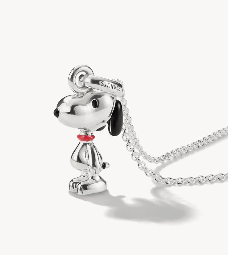 Thomas Sabo - Halskette in Silberoptik, Schwarz und Rot von Thomas Sabo