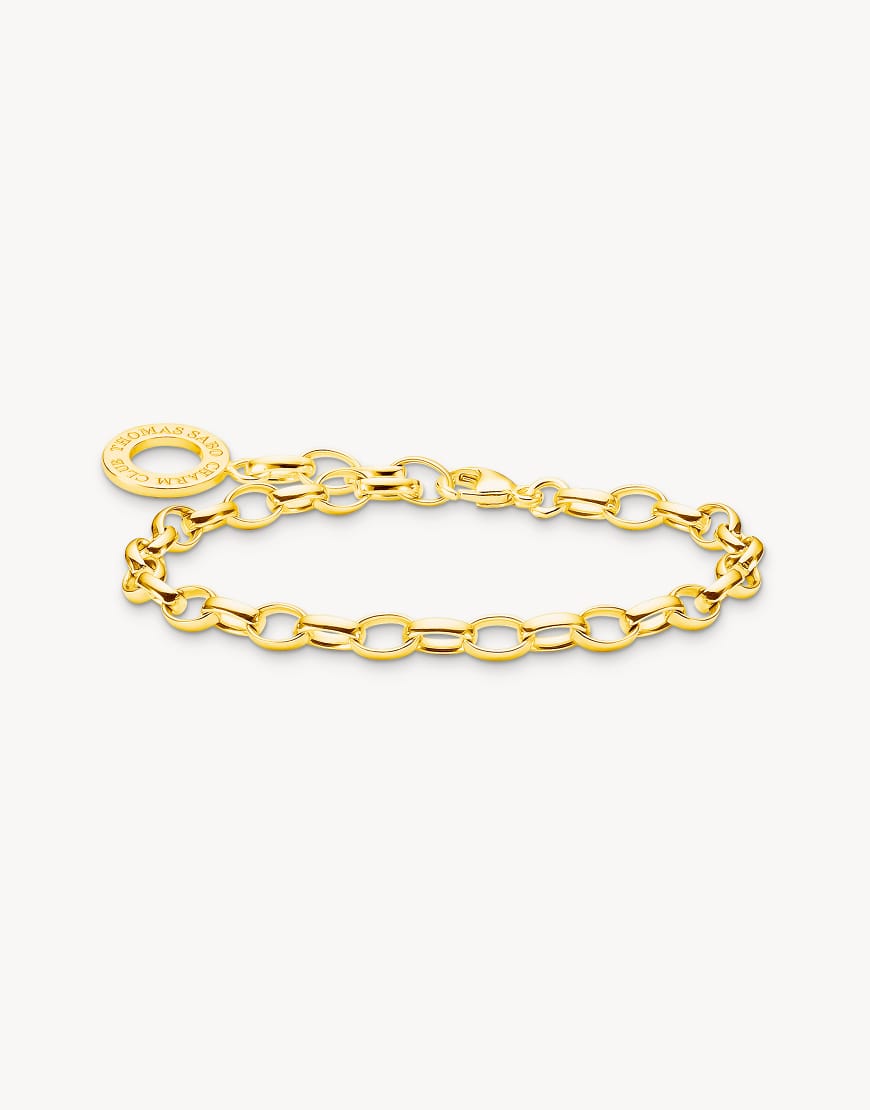 Thomas Sabo - Klassisches, goldfarbenes Anhänger-Armband von Thomas Sabo