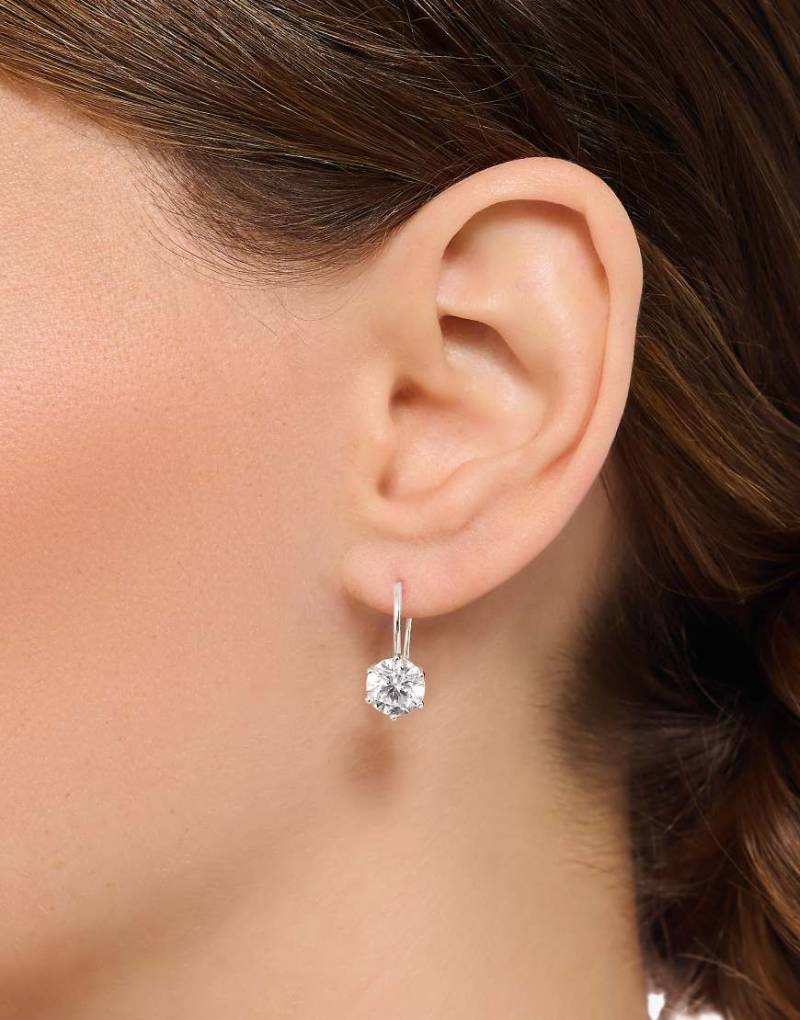 Thomas Sabo -Ohrringe aus 925er Sterlingsilber mit weißen Zirkonia-Schmucksteinen von Thomas Sabo