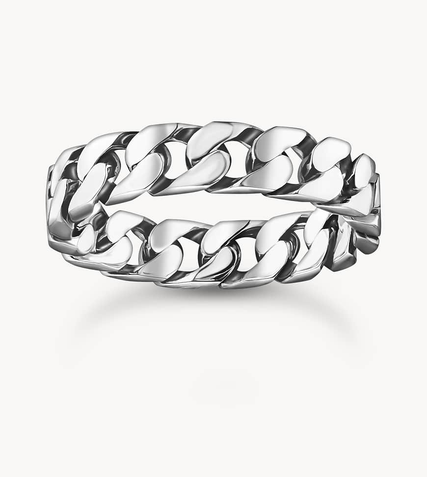 Thomas Sabo - Ring aus Silber mit Kettendesign von Thomas Sabo