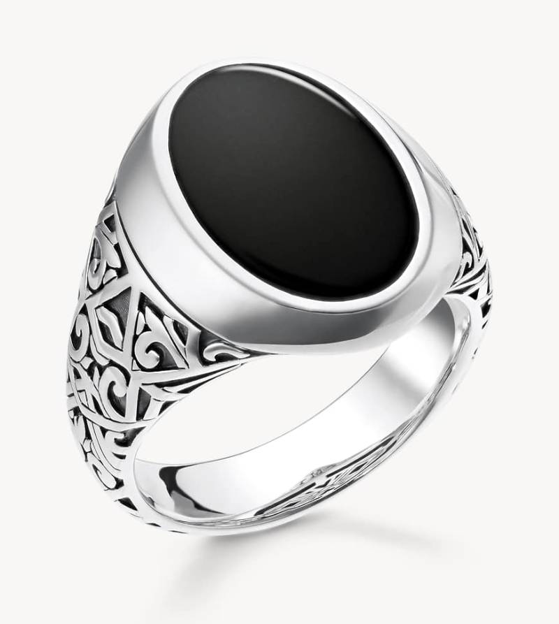Thomas Sabo - Ring aus Silber mit schwarzem Detail von Thomas Sabo