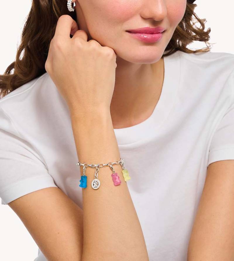 Thomas Sabo - Silberfarbener Charm-Anhänger aus 925er Sterlingsilber von Thomas Sabo