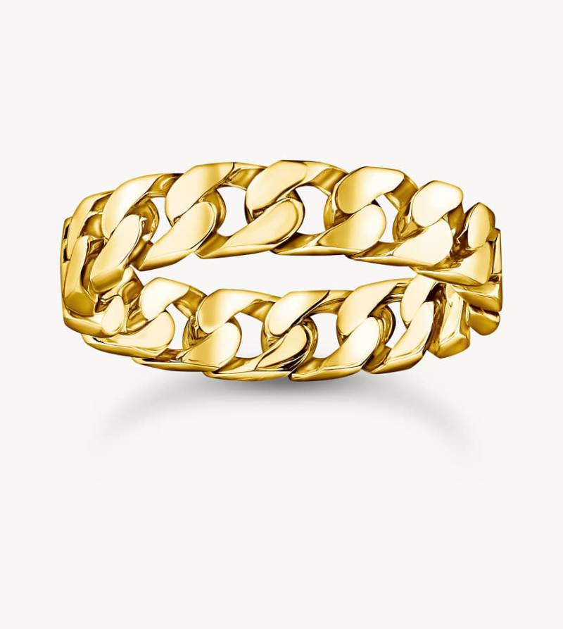 Thomas Sabo - Vergoldeter Ring mit Kettengliedern-Goldfarben von Thomas Sabo