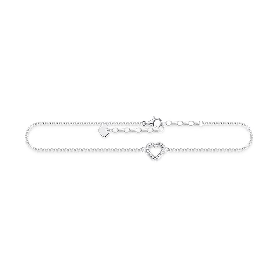 Thomas Sabo Fußkette AK0007-051-14-L27v 925er Silber von Thomas Sabo