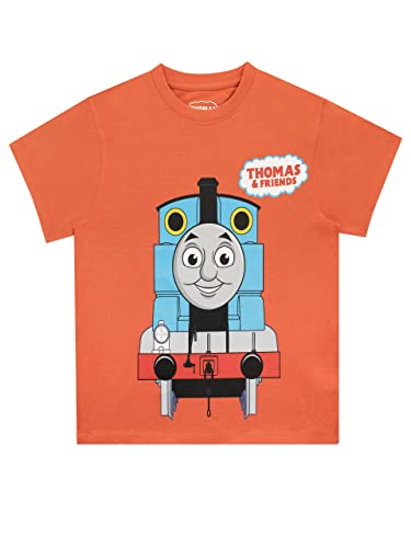 Thomas & Friends Jungen T-Shirt Orange 134 von Thomas und seine Freunde