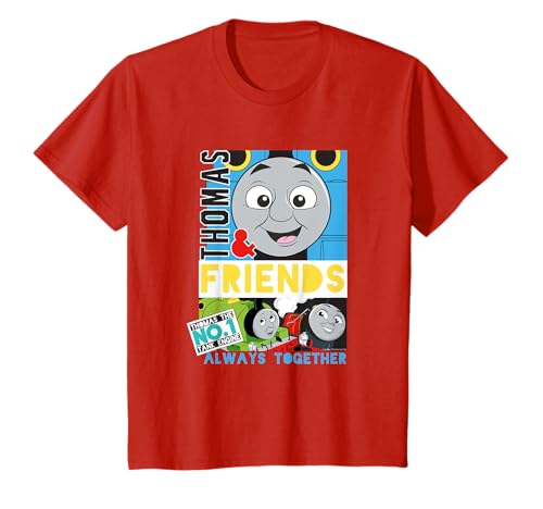 Kinder Thomas T-Shirt, Always Together, viele Größen+Farben T-Shirt von Thomas und seine Freunde