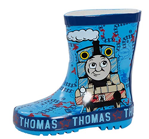 Thomas die kleine Lokomotive Jungen Gummistiefel Gummistiefel Regen Schneestiefel, Blau - Thomas Blue - Größe: 25 EU von Thomas und seine Freunde