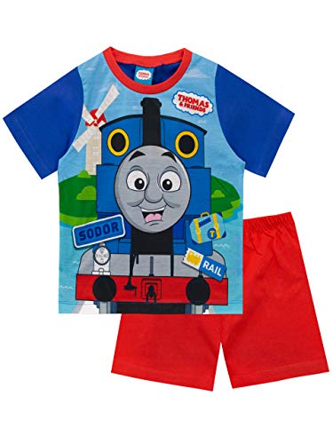 Thomas & Friends Jungen Kurze Schlafanzug Thomas The Tank Engine Rot 92 von Thomas und seine Freunde