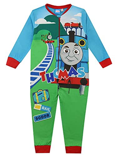 Thomas & Friends Jungen Schlafoveralls Blau 104 von Thomas und seine Freunde