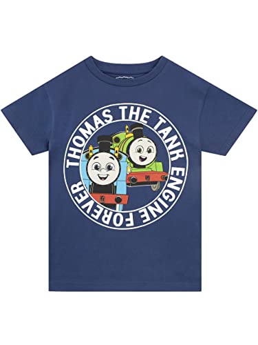 Thomas & Friends Jungen T-Shirt Blau 122 von Thomas und seine Freunde