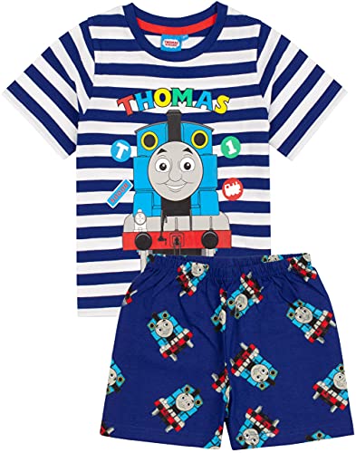 Thomas & Friends-Pyjamas-Jungen trainiert T-Shirt mit Langen oder kurzen Böden 3-4 Jahre von Thomas und seine Freunde