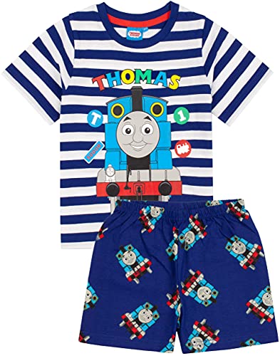 Thomas & Friends-Pyjamas-Jungen trainiert T-Shirt mit Langen oder kurzen Böden 4-5 Jahre von Thomas und seine Freunde