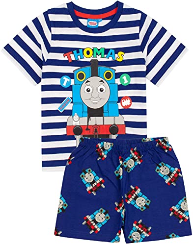 Thomas & Friends-Pyjamas-Jungen trainiert T-Shirt mit Langen oder kurzen Böden 4-5 Jahre von Thomas & Friends