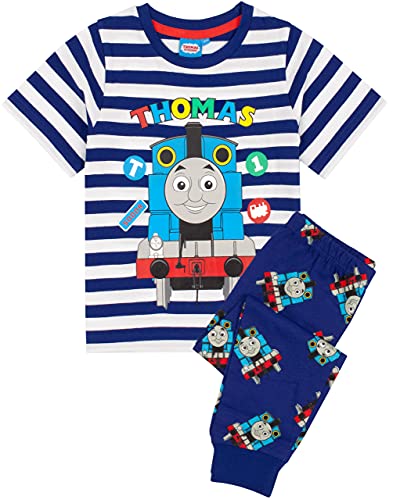 Thomas & Friends-Pyjamas-Jungen trainiert T-Shirt mit Langen oder kurzen Böden 4-5 Jahre von Thomas und seine Freunde