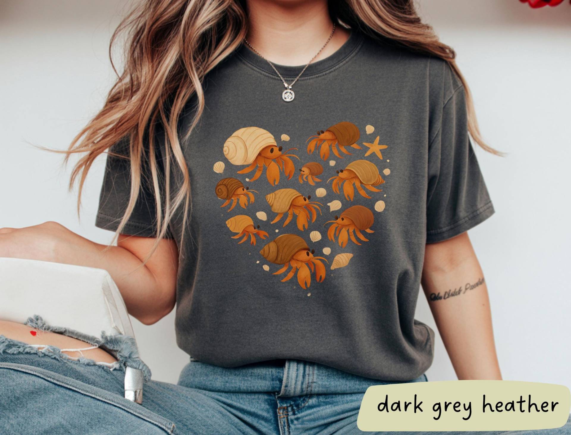 Einsiedlerkrebs Shirt, Geschenk Für Besitzer, Liebhaber, Geschenk, Meeresbiologen Krabbenliebhaber, Tshirt von ThomasonDesignsShop