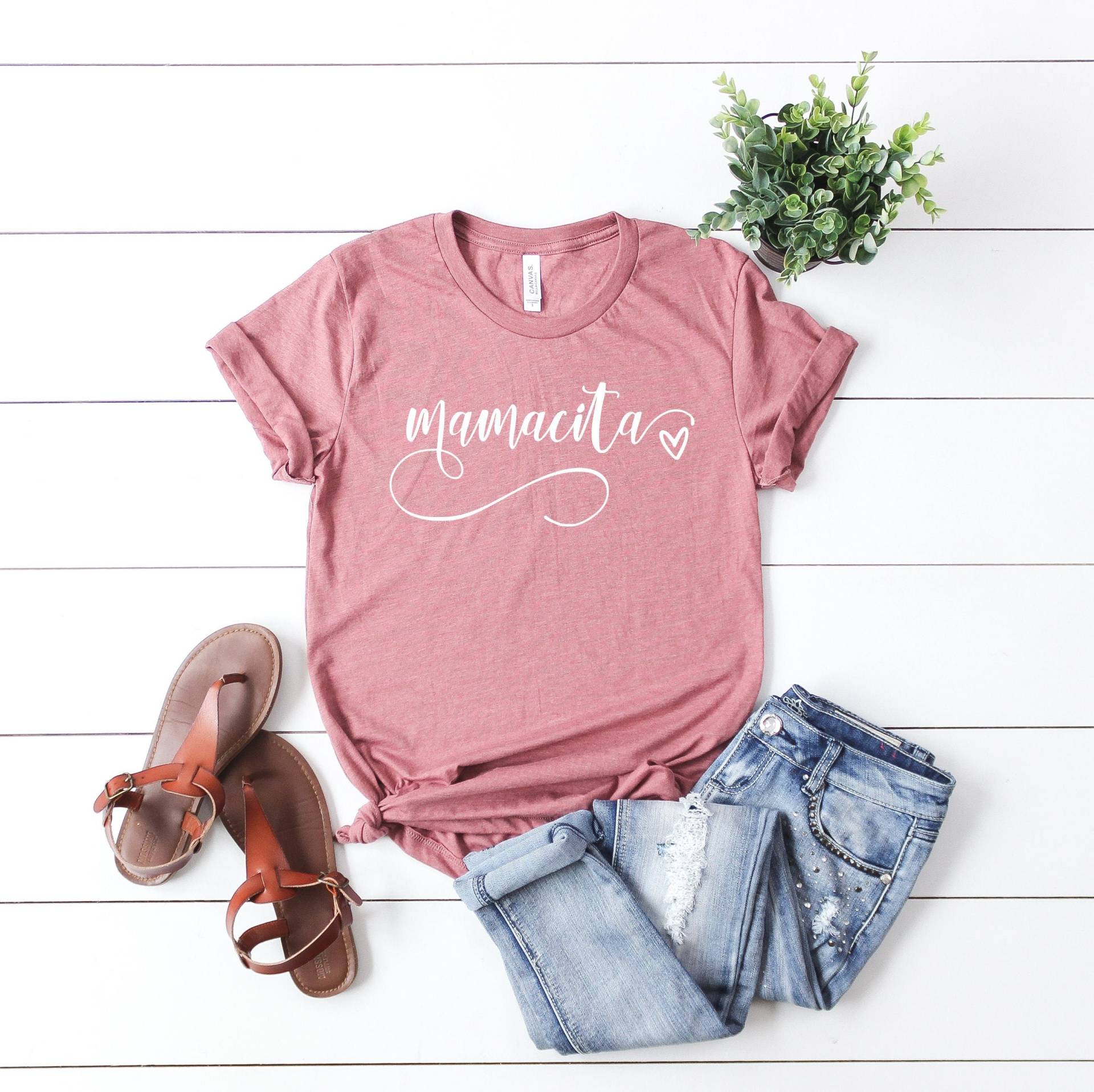 Mamacita Shirt, Baby-Dusche-Geschenk, Lustige Mama Trendige T-Shirts, Muttertag Shirt von ThopasCo