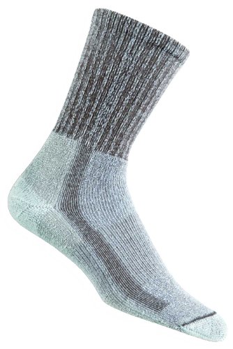 Thorlos Herren 1 Paar Leichte Wander Moderate Kissen Socken mit Thorlon In 2 Farben - 8.5-12 Mens - Walnut Heather von Thorlos