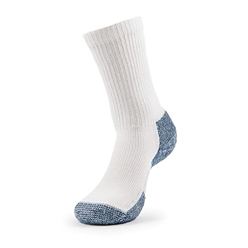 Thorlo Herren Thorlo Running Crew Socken Gr e L Wei Marineblau, weiß/marineblau, L EU von Thorlos