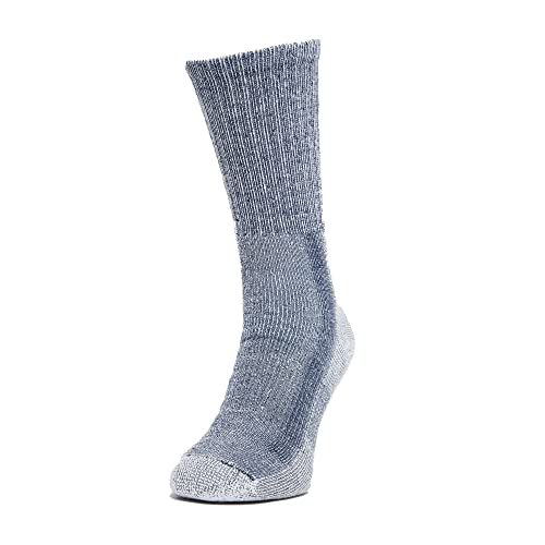 thorlos Unisex LTH Light Hiking Thick Padded Crew Sock, Navy, Large von Thorlos