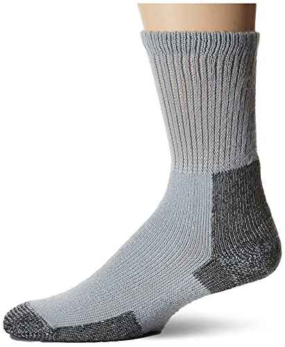 thorlos Herren Wandersocken Kx Max Cushion Crew, grau, Medium von Thorlos