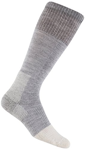 Thorlo Unisex Thorlos Padded Extreme Cold Over The Calf Skisocken, hellgrau, M EU Thorlo Unisex Thorlos Padded Extreme Cold Over The Calf Skisocken, hellgrau, M EU von Thorlos