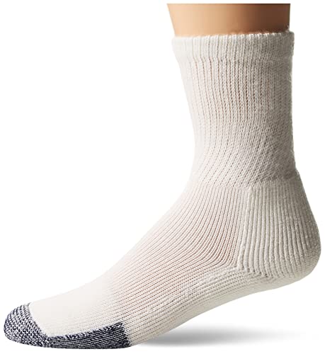 Thorlos Herren Bx Max Cushion Basketball Crew Socken, Weiß, Large Thorlos Herren Bx Max Cushion Basketball Crew Socken, Weiß, Large von Thorlos