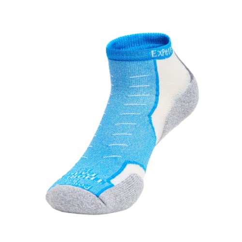 Thorlos Herren Experia Thin Padded Running Low Cut Socken, Ocean, 40 von Thorlos