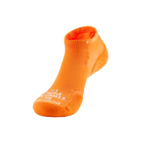 Thorlos Unisex-Erwachsene Experia Xccu Thin Cushion Running Low Cut Socks Laufsocken, Orange (1 Paar), Small von Thorlos