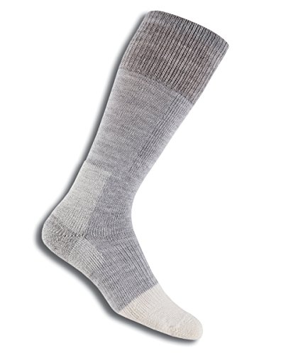 Thorlos Unisex St Max Warmth and Cushion Mountaineering Over The Calf Socks Wandersocken, Hellgrau, 8.5-12 Thorlos Unisex St Max Warmth and Cushion Mountaineering Over The Calf Socks Wandersocken, Hellgrau, 8.5-12 von Thorlos
