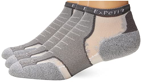 Thorlos Damen Xccu Thin Cushion Running Low Cut Socken Laufsocken, Grau (3 Paar), Large von Thorlos