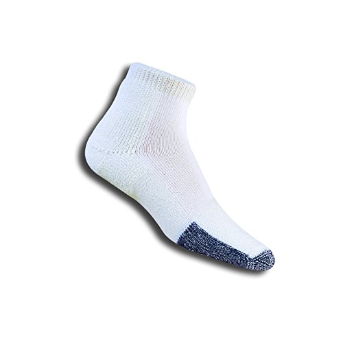 thorlos Unisex-Erwachsene BMX Basketball, Weiß (1 Paar), Medium von Thorlos