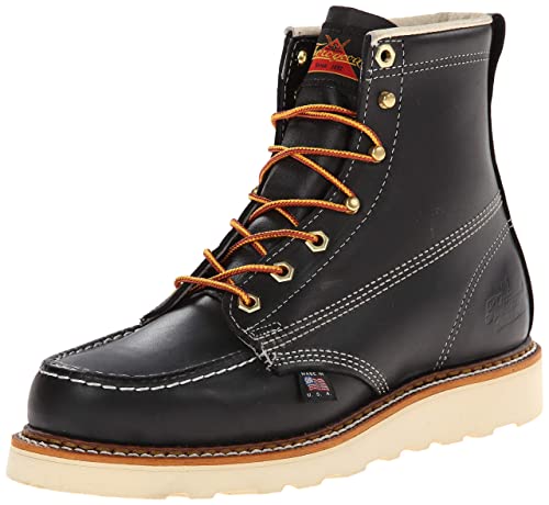 Thorogood 6 inch Moc Toe (11, Black Oil Tanned) von Thorogood