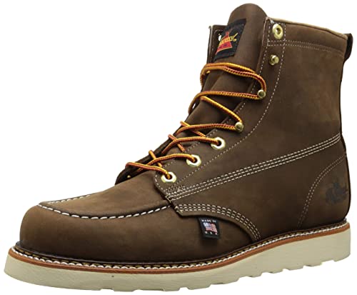 Thorogood Heritage Work 6 inch Moc Toe (10, Brown Dirty Crazy Horse) von Thorogood