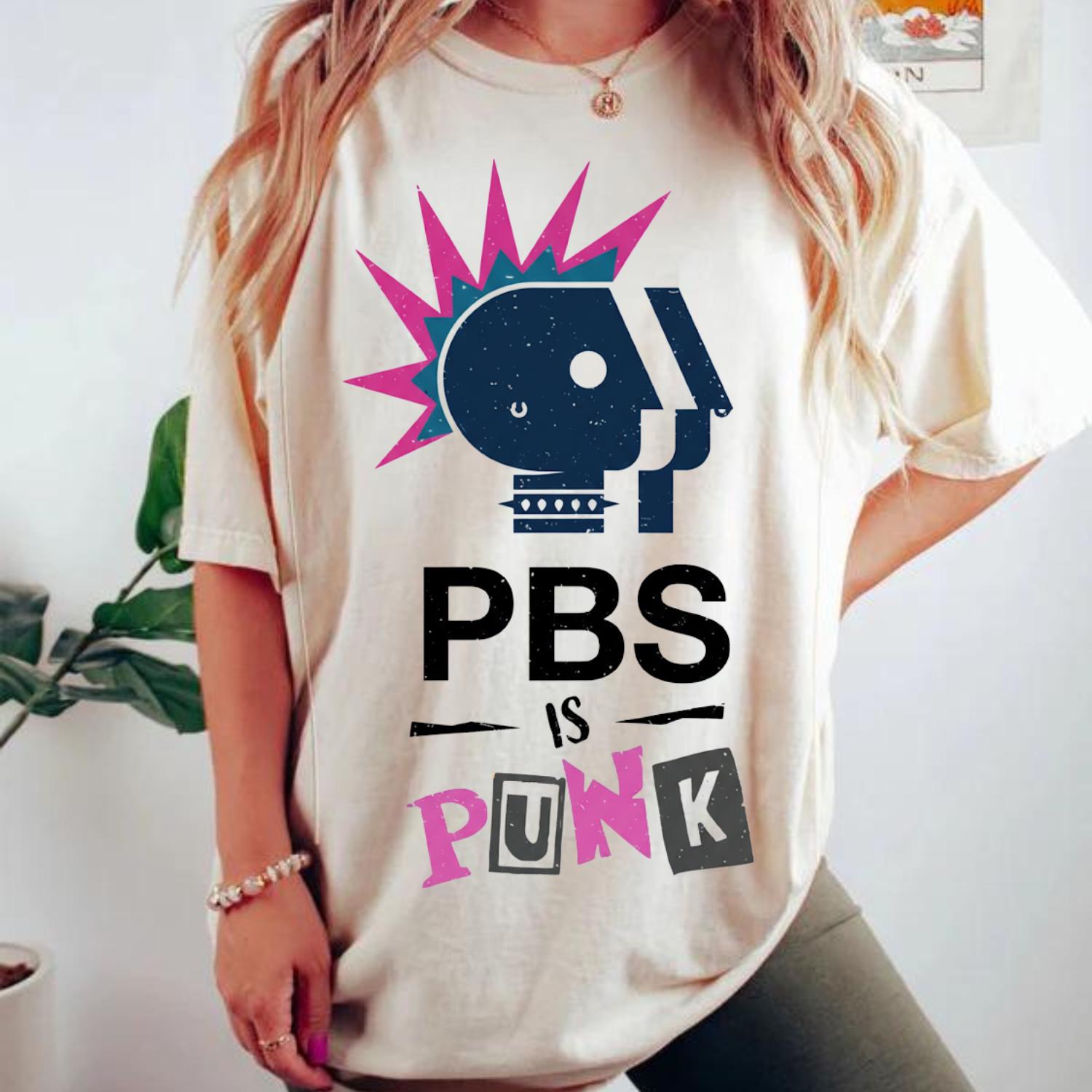 Pbs Ist Punk Shirt Öffentlich-Rechtlich Verteidiger - Lustiges Parodie T-Shirt von ThorsteAT