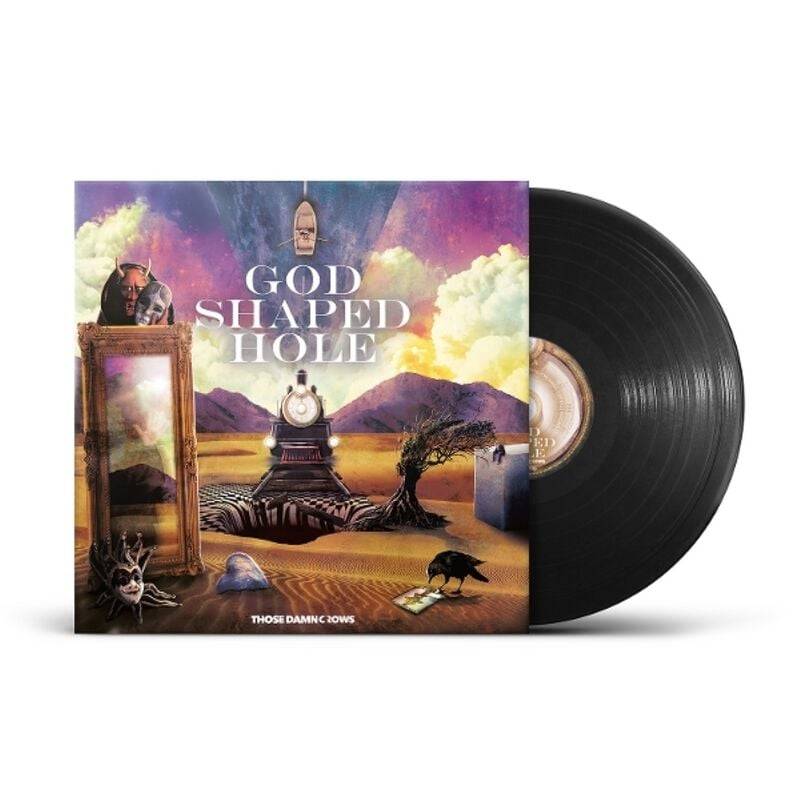 Those Damn Crows God Shaped Hole LP multicolor von Those Damn Crows