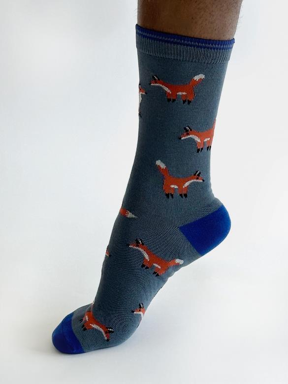 Bambus Socken Modell: Oriel Fox von Thought