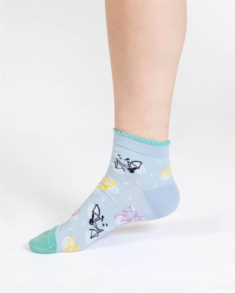 Socken Modell: Bicycle Confetti von Thought
