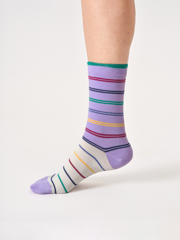 Socken Modell: Block Stripes von Thought