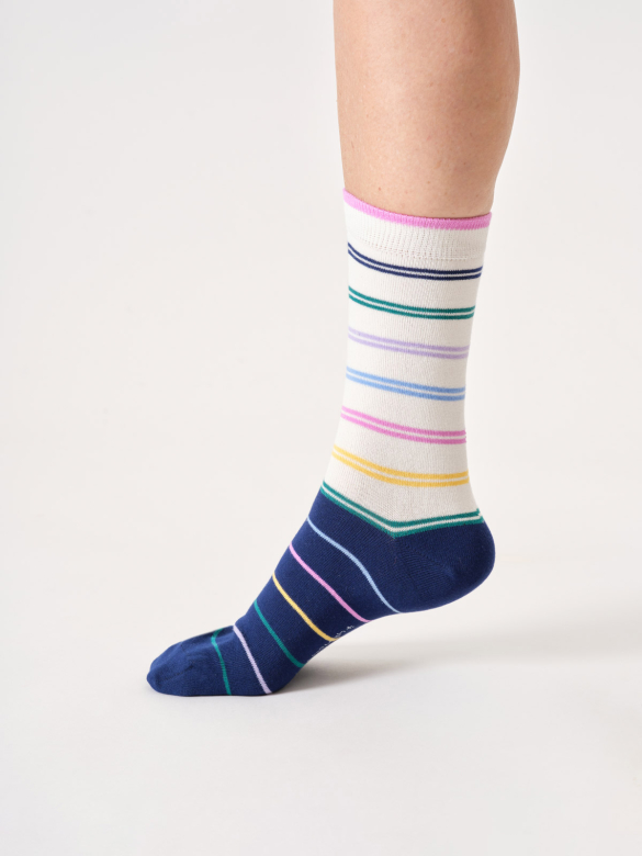 Socken Modell: Block Stripes von Thought