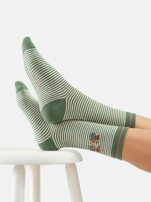 Socken Modell: Bloom & Ride von Thought