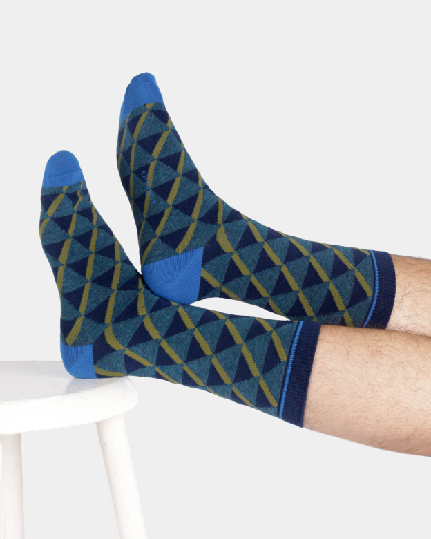 Socken Modell: Geo Pattern von Thought