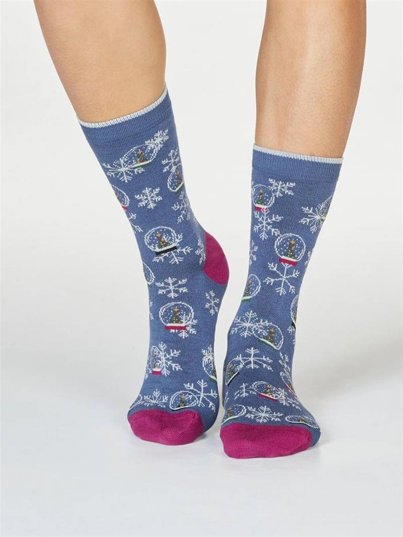 Socken Modell: Harlene Snowglobe, 2er-Pack von Thought