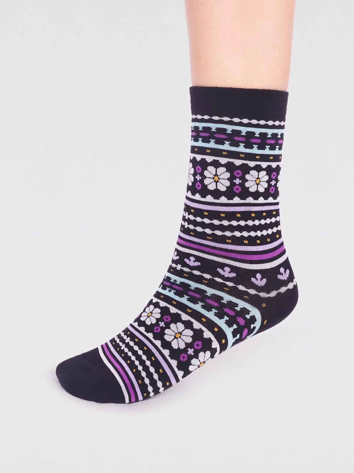 Socken Modell: Waverly Pattern GOTS von Thought