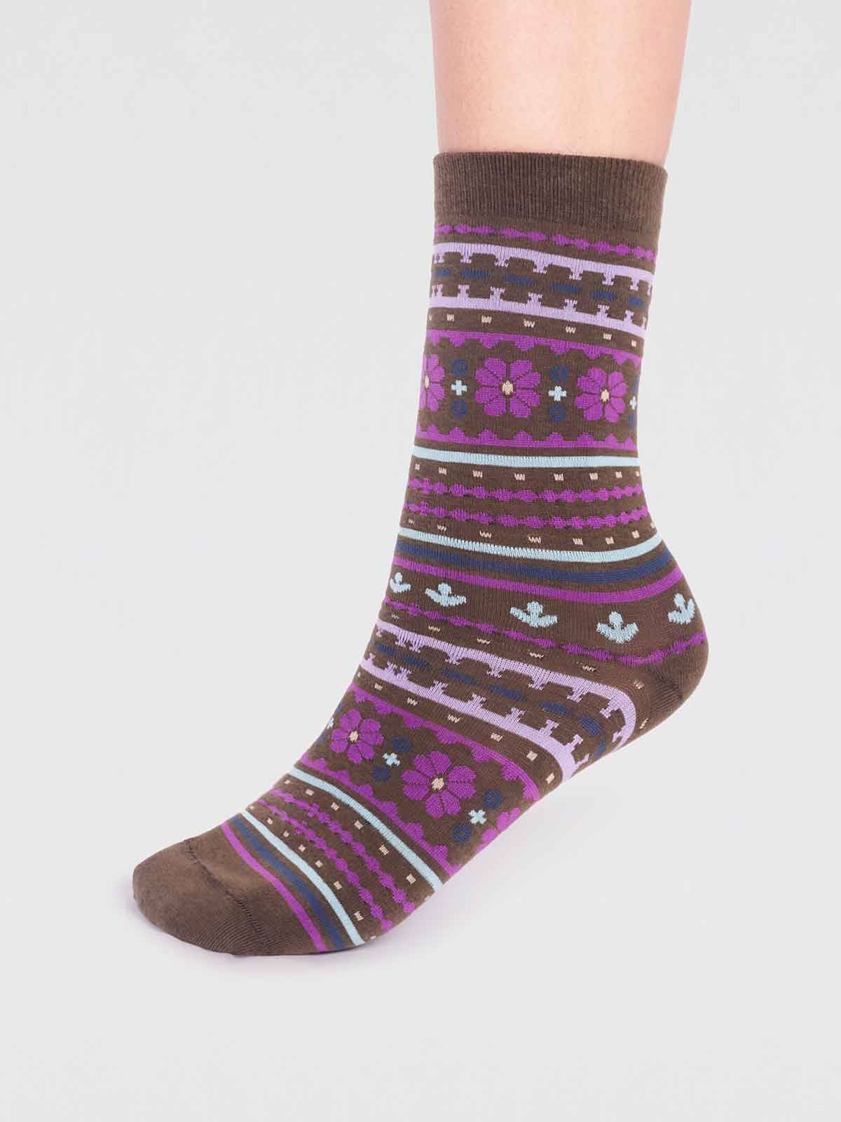 Socken Modell: Waverly Pattern GOTS von Thought