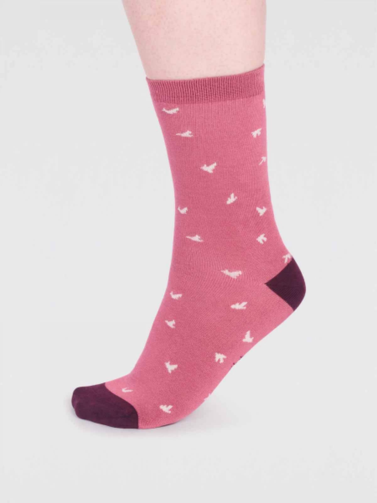 Socken Modell: Wren Bamboo Bird von Thought